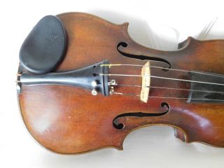 Very old Vintage violin labelled Carlo Testore with case 4