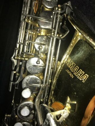 Vintage Yamaha Yas - 23 Saxophone W/ Orig Hard Case Made In Japan & Mouthpiece