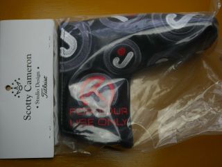 Scotty Cameron Japan Tour Only Dancing Circle J Leather Headcover Rare