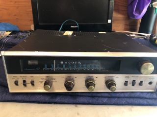 Vintage Scott Stereomaster 342 Stereo Fm Tuner Amplifier Receiver -