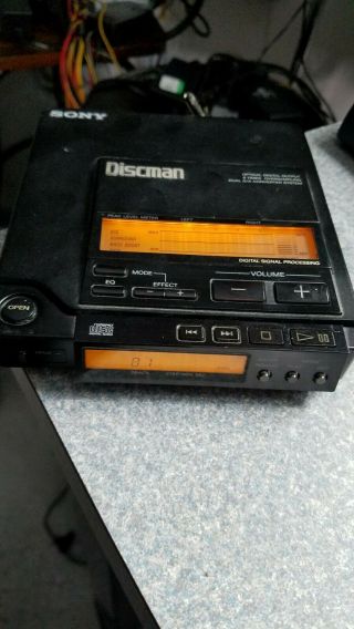 Sony Discman Cd Player D - 555 Rare Model 5