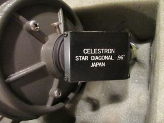 Vintage Celestron C90 1000 mm f/h Maksutov Telescope and Case 3
