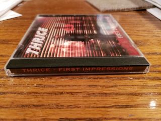 Thrice - First Impressions Ultra Rare CD - 3