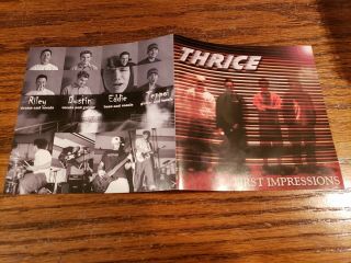 Thrice - First Impressions Ultra Rare CD - 8