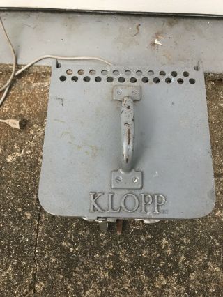 Vintage Klopp International Inc Electric Coin Counter Model Ce