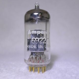 Very Rare NOS/NIB Pinched Waist Amperex PQ 6922/E88CC D - Getter 1959 USA 5