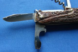 VERY RARE EARLY 1900 ' s SWISS ARMY KNIFE WITH 
