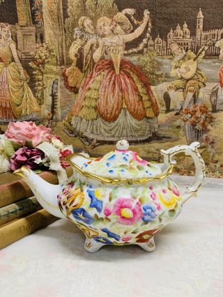 Hammersley Queen Anne Teapot Rare