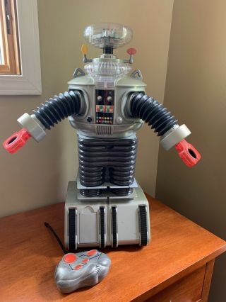 Rare Lost In Space Robot W Remote 2ft Trendmasters 1998