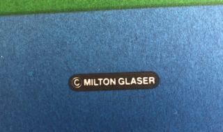 Milton Glaser/RARE Hand SIGNED & NUMBERED/Olympics/Savajevo 1984/Limited Edition 5