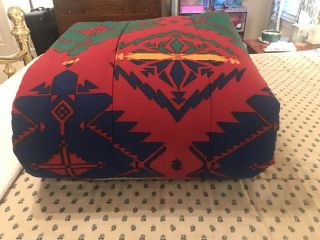 ON HOLD Very Rare Vintage Ralph Lauren Aztec Southwestern Queen Comforter 5