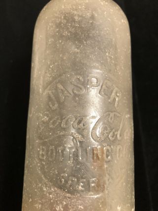Extremely Rare Jasper Alabama Ala AL Coca Cola Coke Hutchinson Hutch Bottle 5