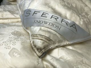 SFERRA Snowdon King Medium Down Duvet Retail $4265 Rare Deal 6