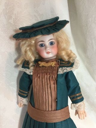 Antique French Ej Jumeau Face Doll,  Antique Sonneberg Belton From Germany 11 "