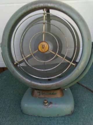 Vintage Mcm Vornado Adjustable Electric 2 Speed Desk Fan 16c2 - 1,  Good.