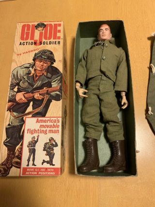 Gi Joe Vintage " Action Soldier " 7500 W/ Box 12 Inch Action Figure 1964