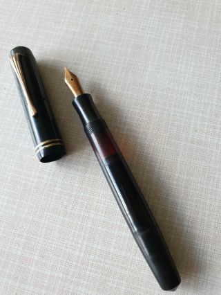 ⭐ EXTREMELY RARE WWII EXTRA Large 1940 ' s MONTBLANC Fountain Pen 4