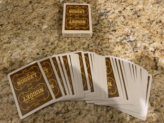 Vintage Vintage Deck Carson Nugget Casino Playing Cards - Carson City Nevada 4