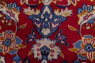 VINTAGE TRADITIONAL FLORAL RED AREA RUG HAND - KNOTTED ORIENTAL LIVING ROOM 8 ' x12 ' 11