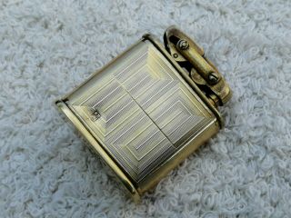 KW Karl Wieden 1930s Art Deco pocket lighter 14K 585 gold sleeve - Very Rare 3