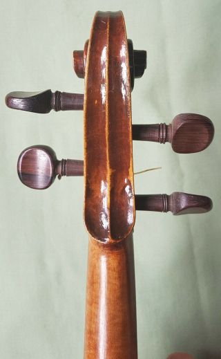 Early 19th century Violin.  Written label - Sebastian Felsch (?) Geigen 1824 9
