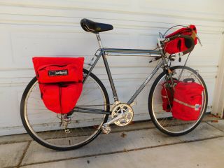 Vintage Specialized Expedition Touring Road Bike With Full Touring Kit,  56 Cm