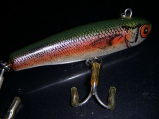 Bagley Fishing Lure Sinking Mullet Rainbow Trout Rare