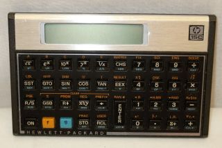 Vintage Handheld Hewlett Packard Hp 15c Programmable Scientific Calculator