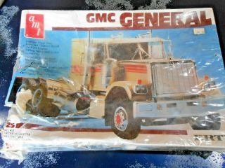 Vintage Amt/ertl Gmc General 1:25 Scale Factory Kit