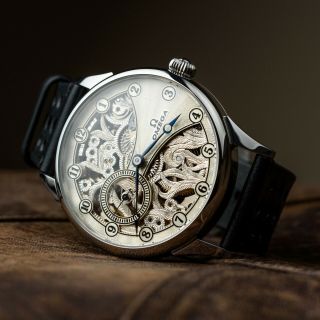 Skeleton Omega mens vintage luxury watch pocket mechanism marriage watch swiss 11