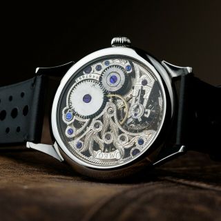 Skeleton Omega mens vintage luxury watch pocket mechanism marriage watch swiss 3