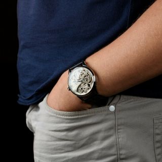 Skeleton Omega mens vintage luxury watch pocket mechanism marriage watch swiss 4