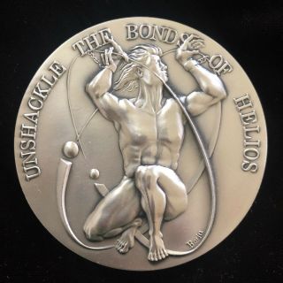 Rare Society Of Medalists 99 Donald Borja.  999 Fine Silver