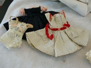 Vintage Cissette Madame Alexander 2 Dresses And Lingerie Sweet
