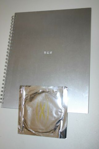 Vintage 1992 Madonna Sex Book - Opened Foil With All Items