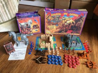 Vintage Crossbows And Catapults Complete Game Plus Bonus Trojan Horse And More