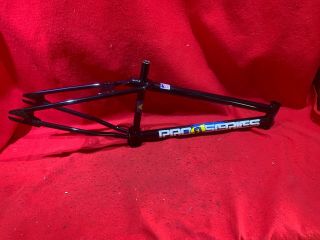 Nos Vintage 1989 Gt Bicycles Pro Series Frame Bmx Freestyle Racing
