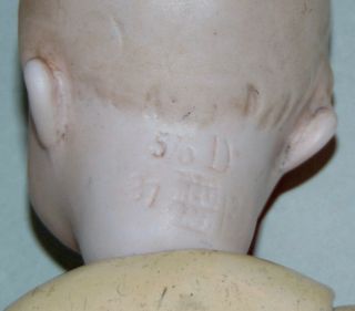 ANTIQUE Bisque Doll HEUBACH Character Boy 8729 VERY SWEET 6