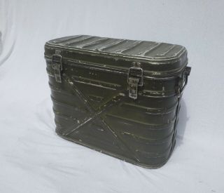 RARE Vintage 1962 US Army Military Metal Cooler Insulated Container Frary Clark 3