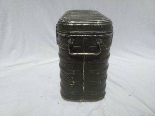 RARE Vintage 1962 US Army Military Metal Cooler Insulated Container Frary Clark 4