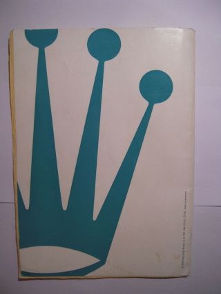 VINTAGE ROLEX BROCHURE BOOKLET & PRICE LIST FROM 60S ' MADE IN SWITZERLAND GENEVE 4