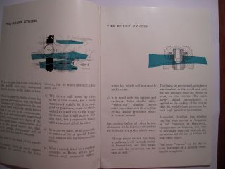 VINTAGE ROLEX BROCHURE BOOKLET & PRICE LIST FROM 60S ' MADE IN SWITZERLAND GENEVE 8