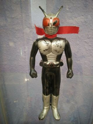 Vintage Kamen Rider 1 Figure Popy Marusan Bullmark Tokusatsu Sofubai
