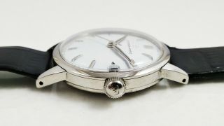 VINTAGE ETERNA - MATIC AUTOMATIC DATE SWISS MADE MEN STAINLESS STEEL WRIST WATCH 5