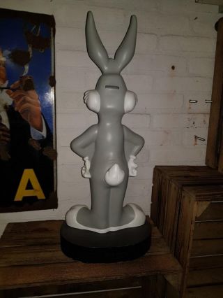 Extremely Rare Looney Tunes Bugs Bunny Giant Figurine Piggy Bank Statue 3