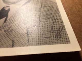 Boris Karloff Rare Vintage Autographed Photo Frankenstein 6