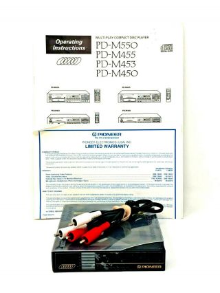 Vintage Pioneer PD - M450 6 Disc CD Changer 7