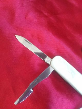 Vintage Victorinox Classic Mother of Pearl Swiss Army Knife Very 5