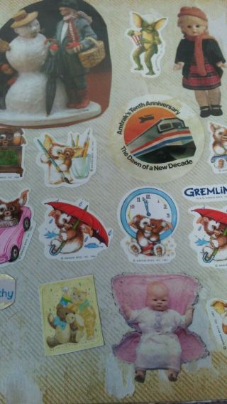 Vintage 1980s Sticker Books 4 Albums Full Of Stickers Scratch N Sniff And Others 6