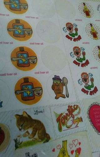 Vintage 1980s Sticker Books 4 Albums Full Of Stickers Scratch N Sniff And Others 7